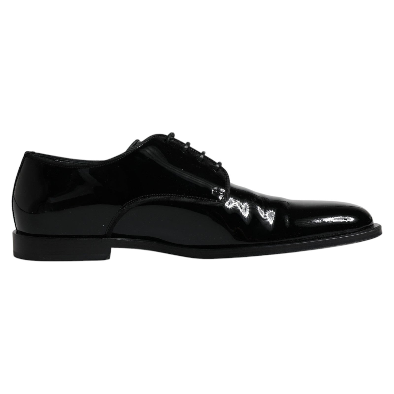 DOLCE & GABBANA / мужские вечерние туфли-дерби из черной кожи на шнуровке EU42 / 9 970 долларов США