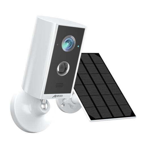 Wireless Solar Battery Powered Wifi Home Security Camera System Outdoor Audio IR
