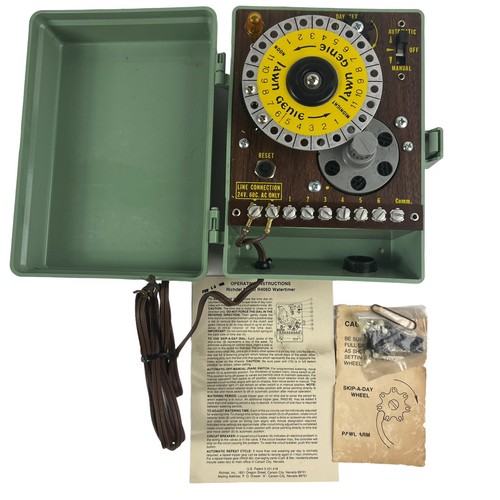 Lawn Genie R406DLG Automatic 6 Zone Sprinkler Water Timer Station Control