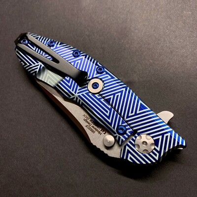 Zero Tolerance 0562CF Flipper Rick Hinderer Pln Edge Triangle ZT 0562 ZT0562