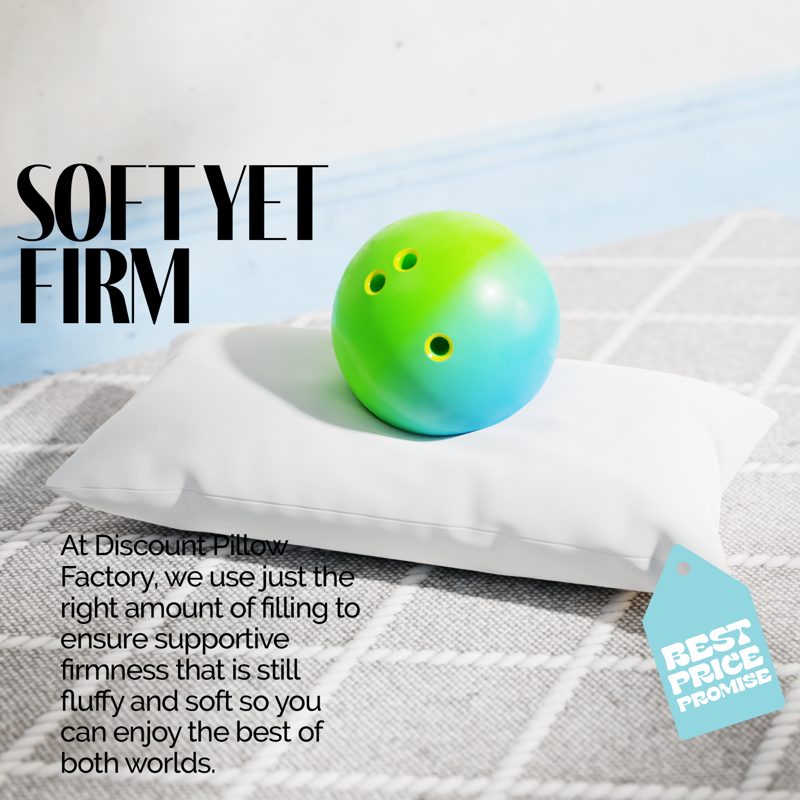 Down Alternative King Standard Queen Bed Pillows Hypoallergenic USA Made 4-Pack