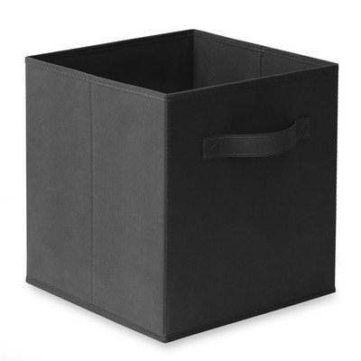 12 Collapsible Foldable Cloth Fabric Cubby Cube Storage Bins Baskets for Shelves