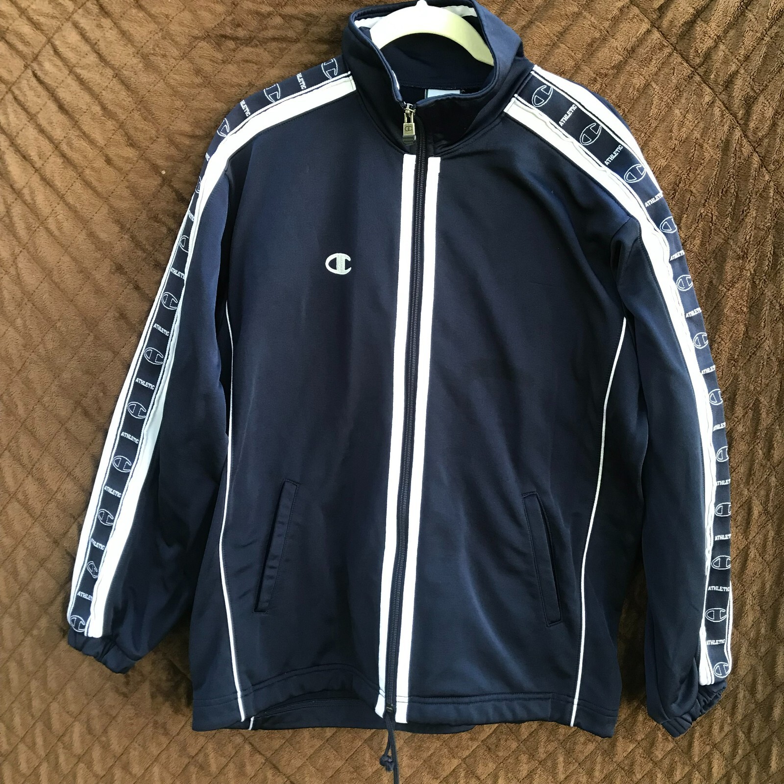 Vintage Champion Track Jacket Medium – dla dushy