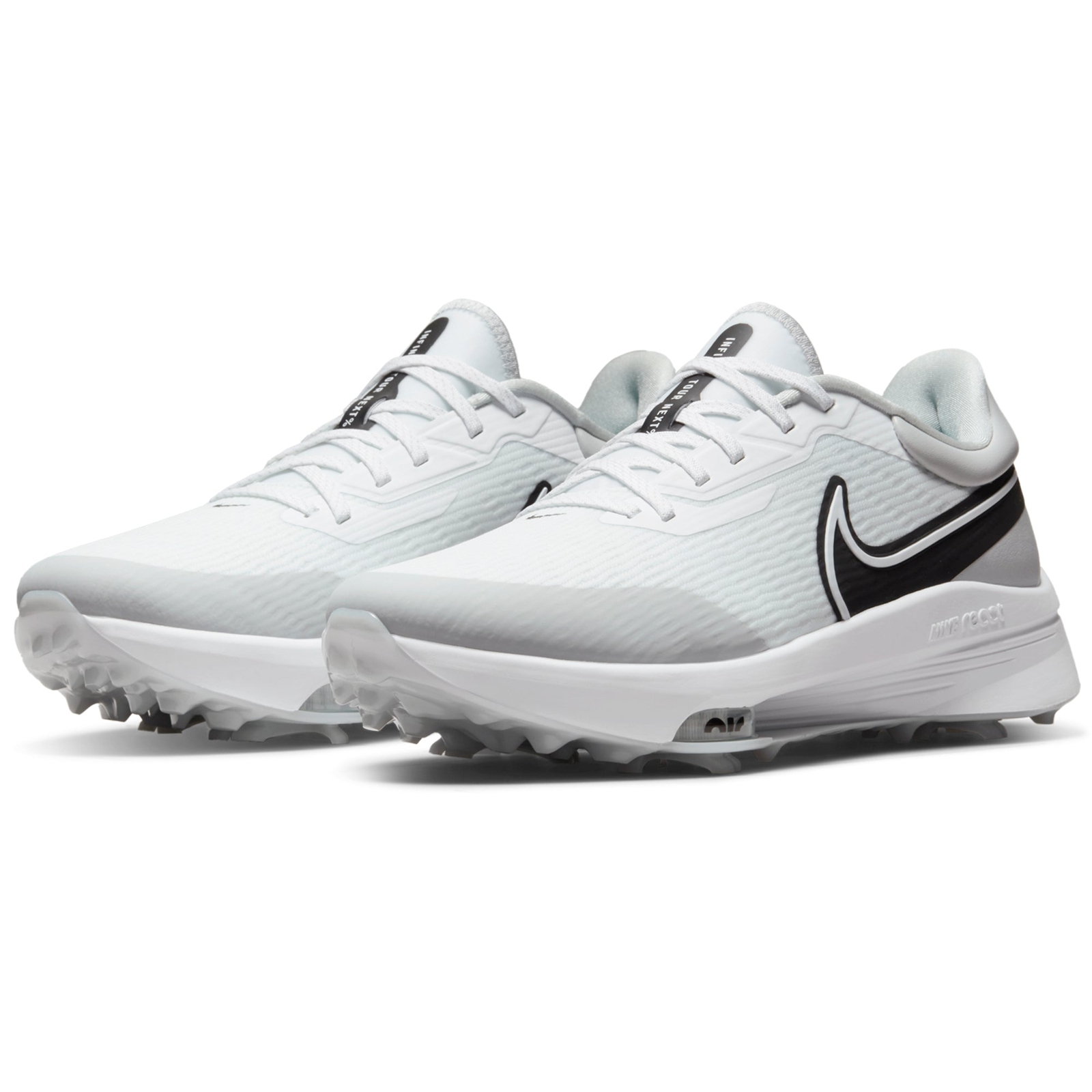 

Мужские кроссовки для гольфа Nike Air Zoom Infinity Tour NEXT% White Grey Fog DC5221-105 размер 10,5, Серый, Nike Air Zoom Infinity Tour
