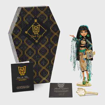 2021 Mattel Creations Monster High Haunt Couture Cleo de Nile Doll HGY90 SEALED