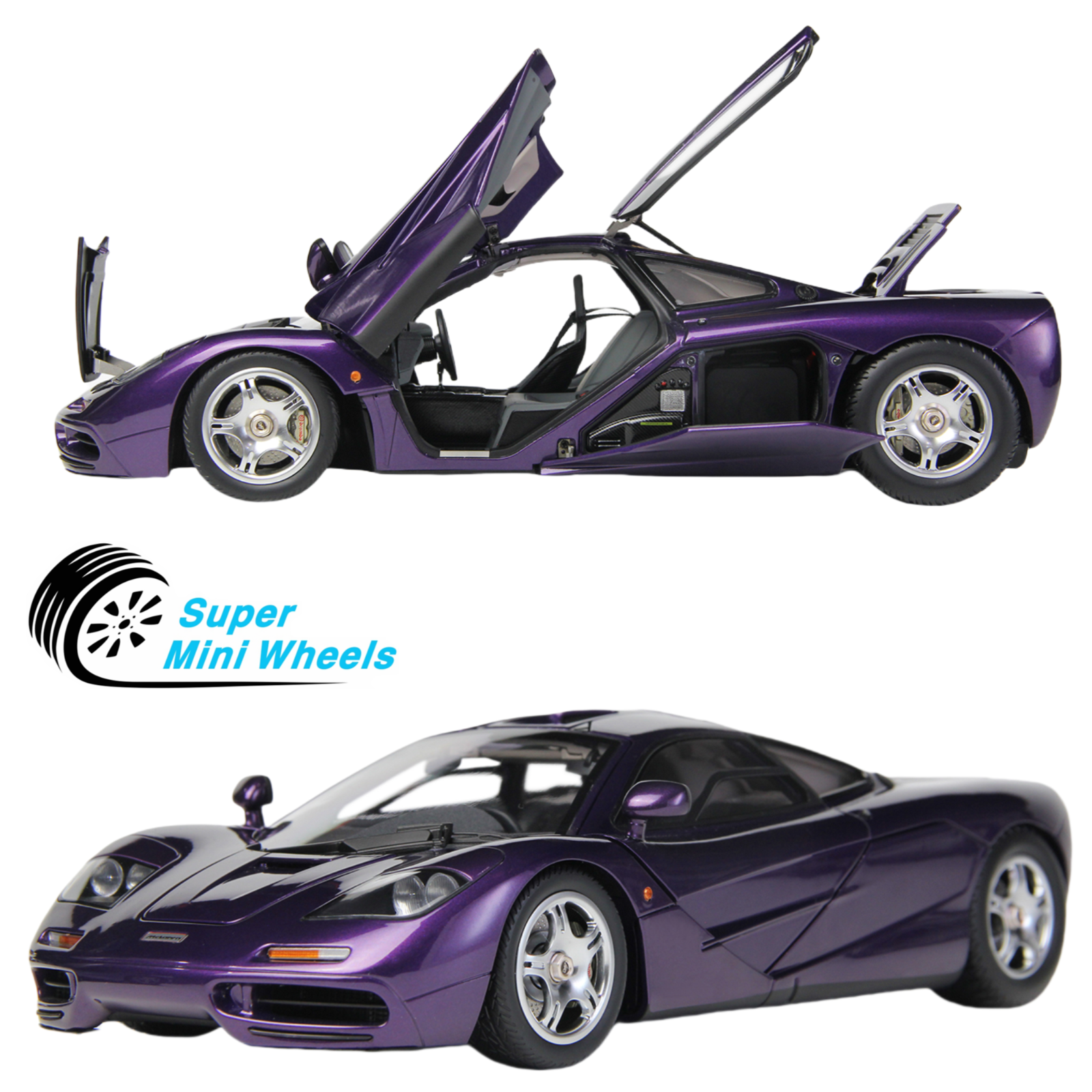LCD Models 1:18 - McLaren F1-Purple - Diecast Model | eBay