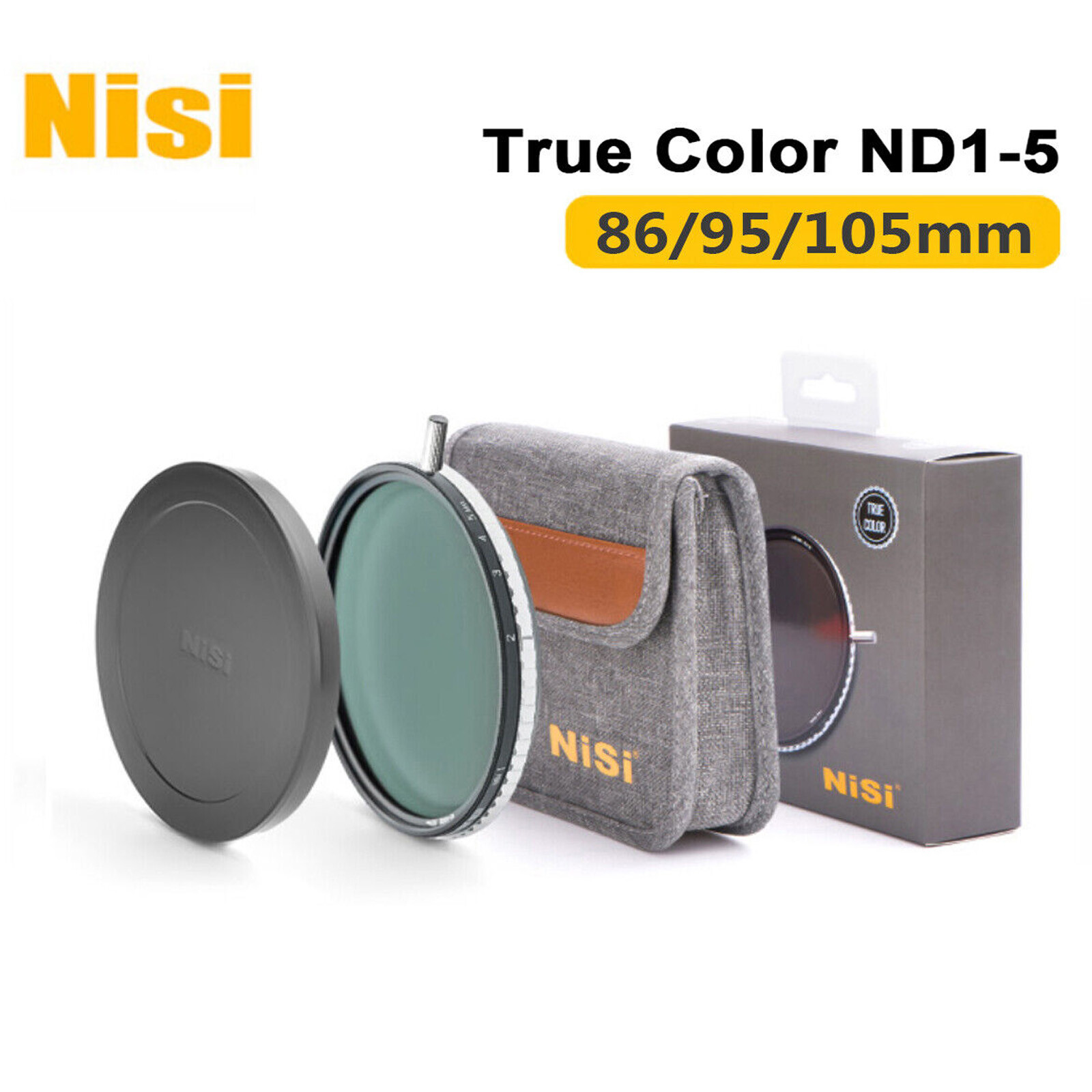 NiSi 67 72 77 82mm True Color ND-Vario 1-5 Stops Variable Neutral Density Filter NiSi 67 72 77 82mm True Color ND-Vario 1-5 Stops Variable Neutral Density Filter