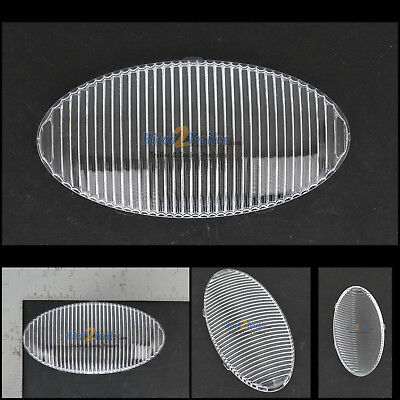 Replacement Clear LENS for Exterior RV PORCH LIGHT - Camper LENS Only Oval