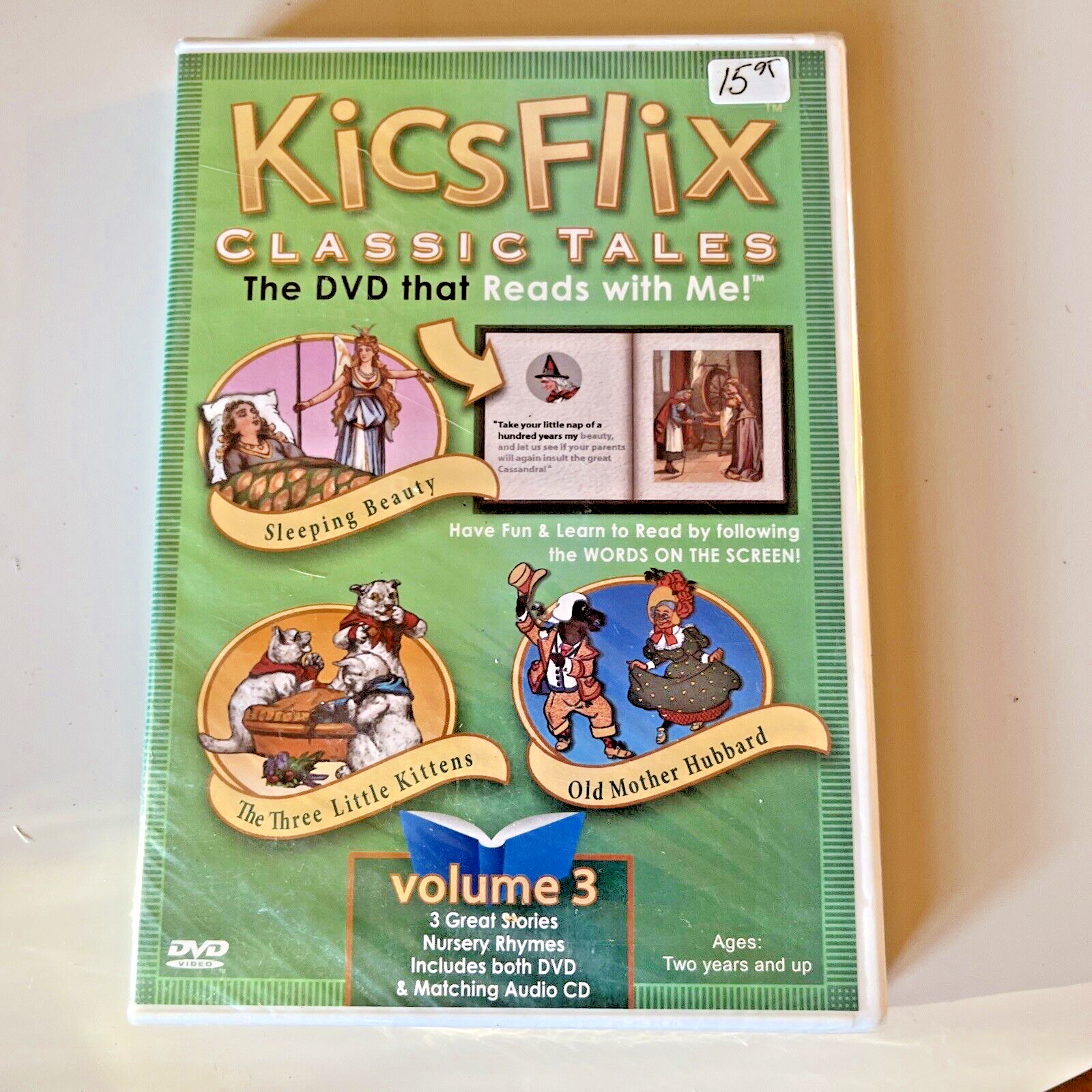 KicsFlix CLASSIC TALES VOL 3 Learn to Read Stories DVD