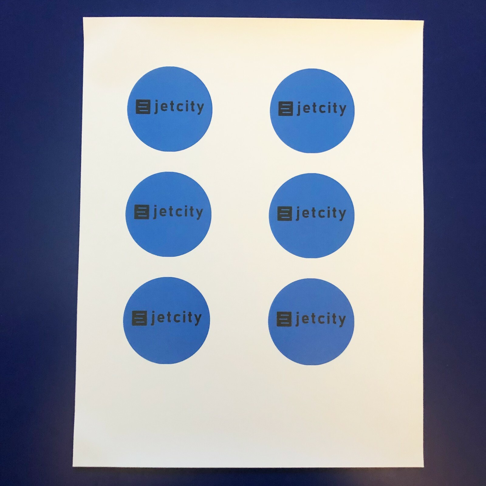 50 Matte Sticker/Label Paper for Inkjet & Laser Printers - 50 Matte - 8.5 x 11