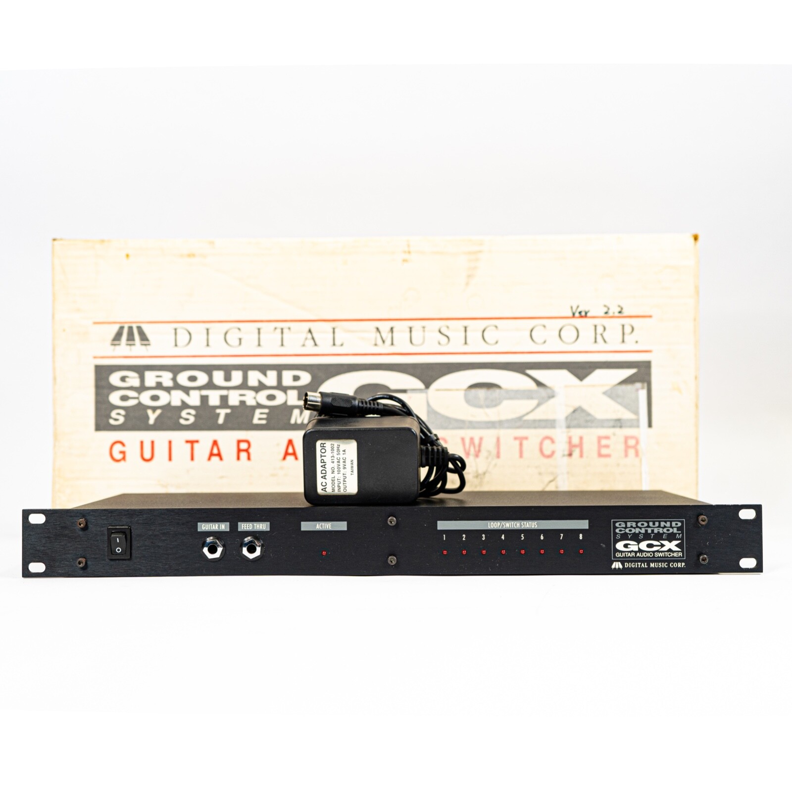 GROUND CONTROL SYSTEM GCX GUITAR AUDIO SWITCHER DIGITAL