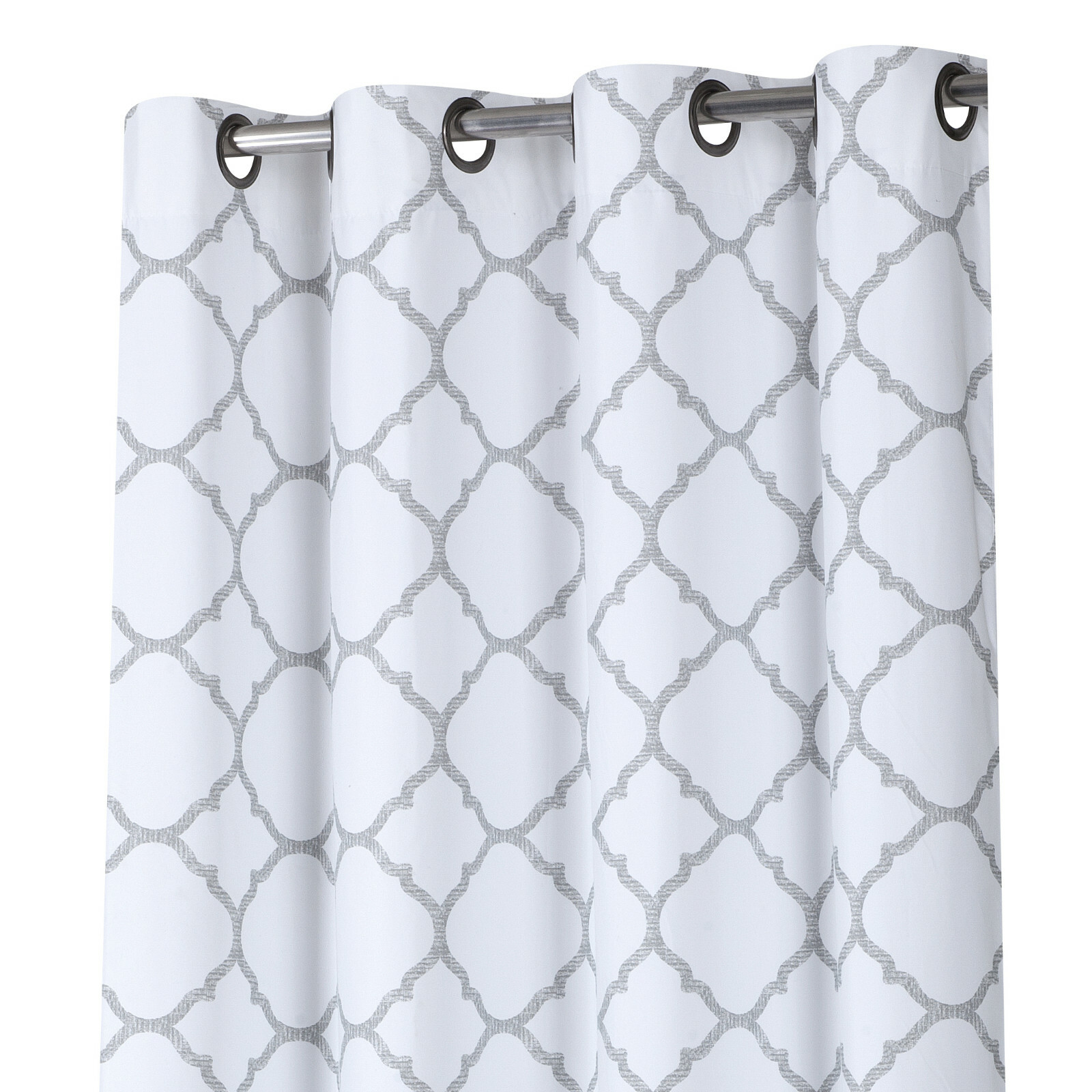 2 Pack Kate Aurora Thermal Lined Gray White Trellis Grommet Blackout Curtains Ebay 2 Pack Kate Aurora Thermal Lined Gray White Trellis Grommet Blackout Curtains Ebay