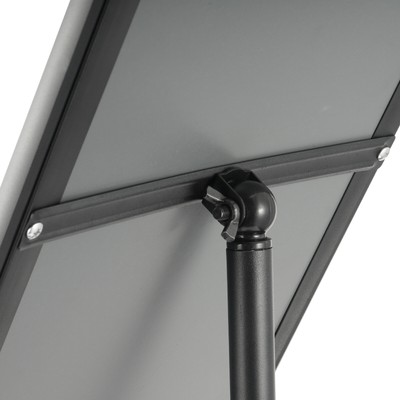 VEVOR Pedestal Sign Holder Adjustable Poster Stand 8.5 x 11 Inch Round Base