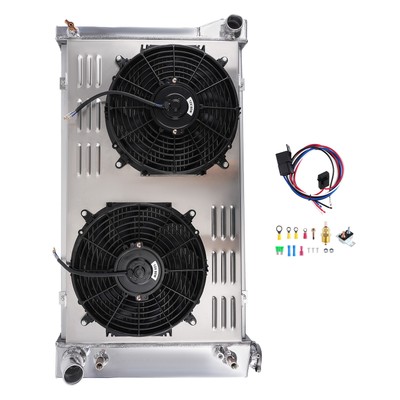 Cooling Radiator for Chevy C/K Series GMC Van 1967-1979 CC369 Cross Flow AT