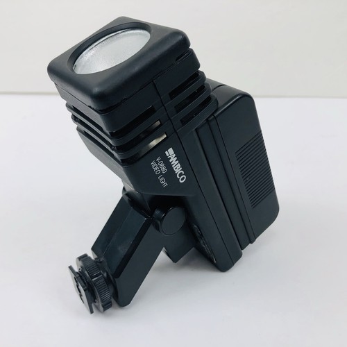 AMBICO V-0880 VIDEO CAMERA CAMCORDER LIGHT with V-0825 Used 6V Battery