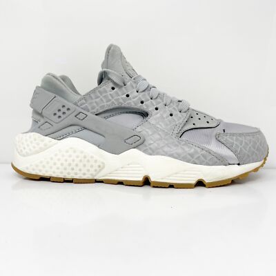 Nike Womens Air Huarache Run Premium 683818-012 Серые кроссовки для бега, размер 8, Серый, Air Huarache Run Premium