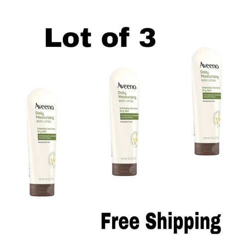 Aveeno Daily Moisturizing Body Lotion, Fragrance-Free, 8 Fl 
