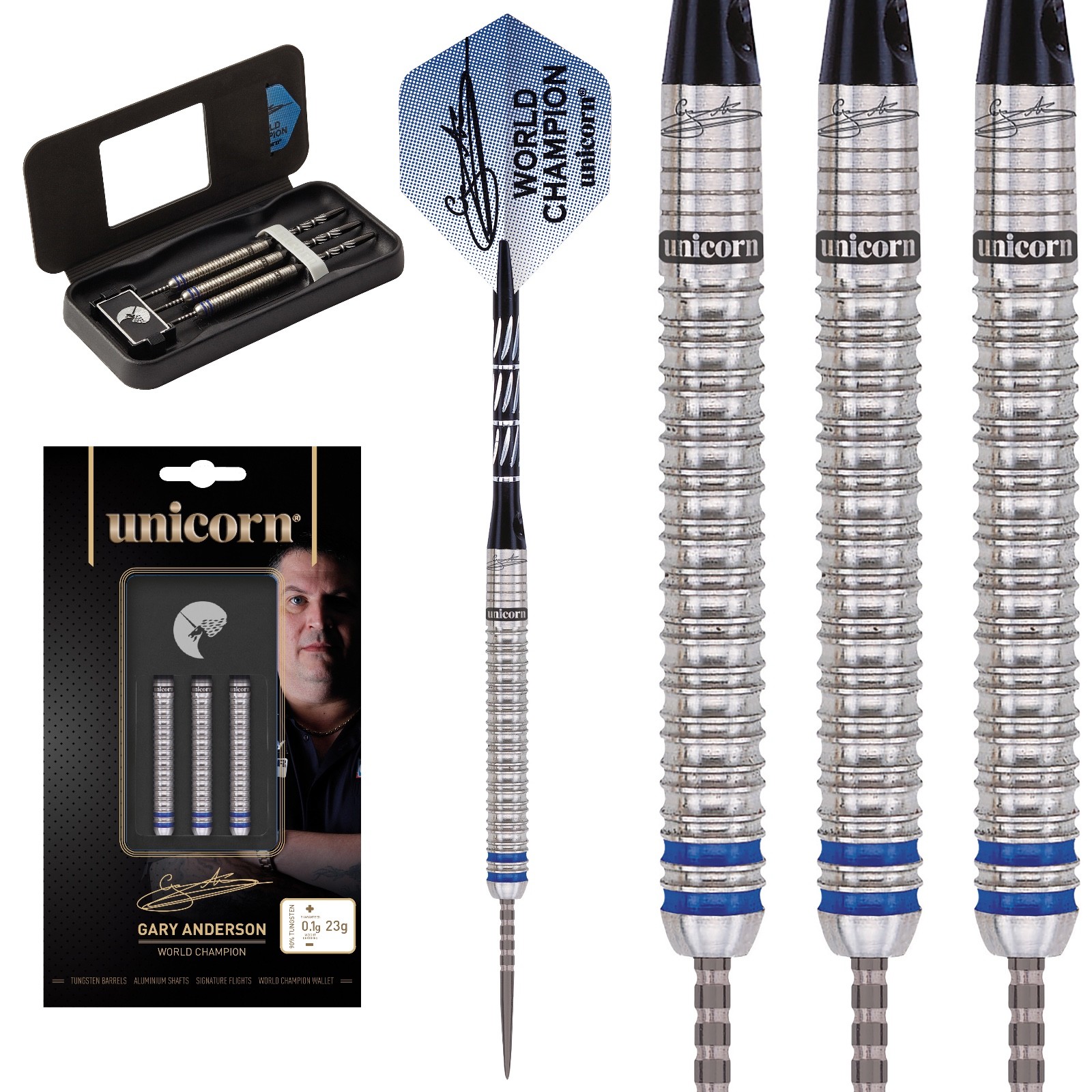 gary anderson phase3 スティール 23g Unicorn Gary Anderson Phase 3 Darts For Sale Online | Avid