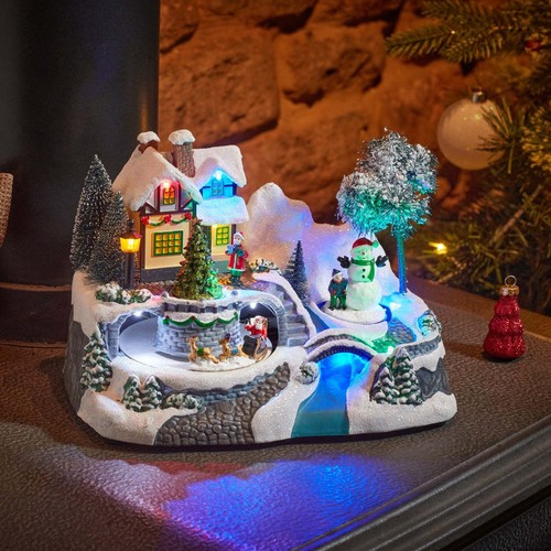 Three Kings Santa's Village SnowScene