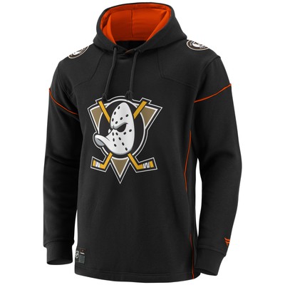 FANATICS BRANDED. ANAHEIM DUCKS NHL ICE HOCKEY FRANCHISE OVERHEAD HOODIE FANATICS BRANDED MENS