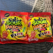2 X Sour Patch Kids Fire Assorted Fat Free Candy, 4 oz BBD ...
