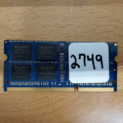 Kingston 8GB PC3L 12800 DDR3L 1600MHz 2Rx8  Laptop Memory RAM 1.35V CL11