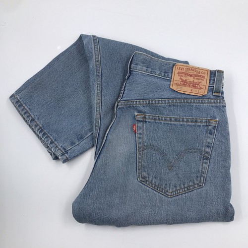 【新品未使用】LEVI'S VINTAGE CLOTHING 505 30×34 Vintage Levi Strauss 505 Blue Denim Jeans - Retro Cotton