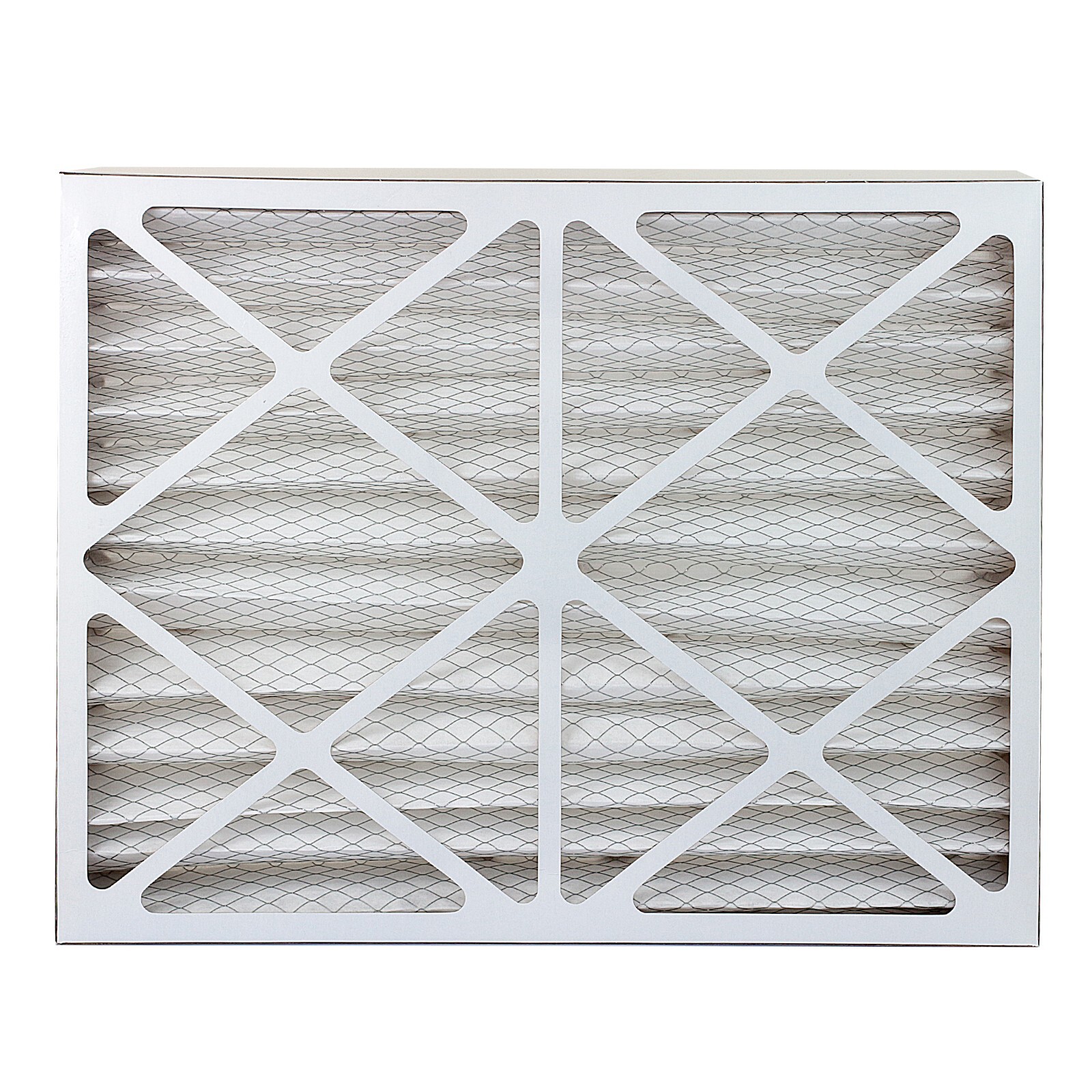 Filterbuy 20x25x4 Pleated Air Filters, Replacement for HVAC AC Furnace (MERV 13)
