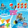Joycover 122 PCS Summer Pool Beach Party Favors, Beach Pool Luau Party Decorations, Pool Toys for Kids,Luau Party Supplies with Beach Balls,Hawaiian Leis,Kids Sunglasses,etc.for Birthday Party Favors
