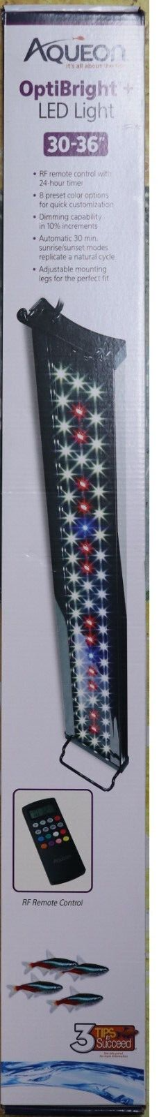 Aqueon OptiBright Plus Led Aquarium Light Fixture 30"-36"- 0