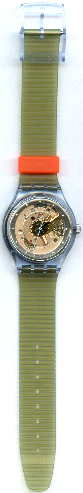 SWATCH UHR 1993 AUTOMATIC BLUE MATIC SAN100 | eBay
