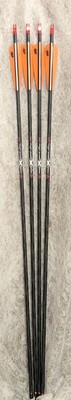 4 PSE ARCHERY RADIAL X WEAVE STL HUNTER 200 Arrows 2'' Blazer Vanes Orange/White