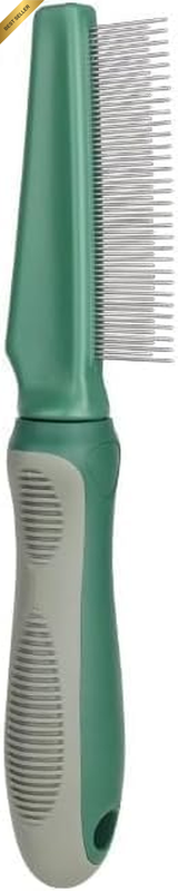 Dog Cat Rabbit & Pet Detangler Comb for Small Pets - Grooming Tool with round Ti