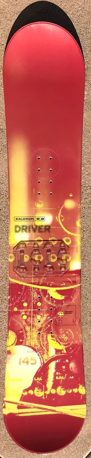 SALOMON スノーボード Derby 赤 Salomon Snowboard Driver 145 | eBay