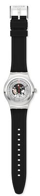 Pre-owned Swatch Sistem Through Again Unisex Watch (model: Yis431)