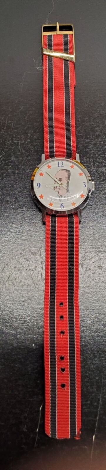 Vintage Spiro Agnew Character Wrist Watch - Untested