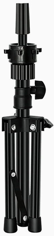 Wig Stand Tripod for Hairdresser Practice Style Display Human Hair Mannequin Hea
