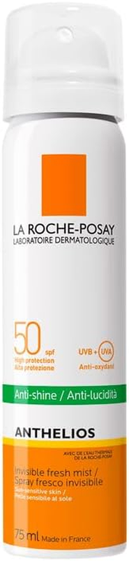 La Roche-Posay Anthelios Invisible Fresh Mist Sunscreen SPF 50, 75ml