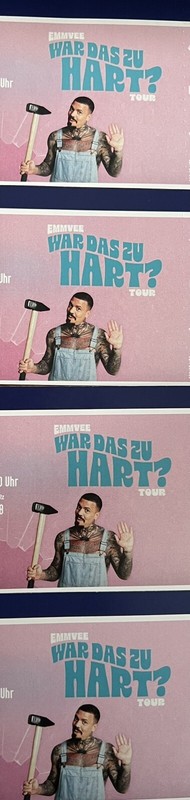 Emmvee - Comedy Tickets - 2 Tickets