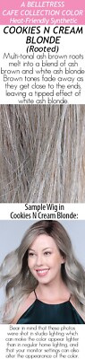 LACE FRONT MONO TOP STRAIGHT TOPPER by BelleTress, 14'' or 18'', *ALL COLORS* New