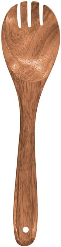 Wooden Spoons for Cooking, Natural Premium Teak Wood Corner Spoon,