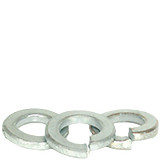 M5 DIN127B Split Lock Washers Thru-Hardened, Zinc-Blue Cr+3, 25 Pack
