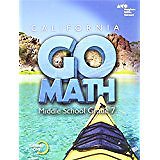 Go Math! California Interactive Worktext Grade 7, Paperback by Houghton Miffl...