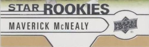 2021 SP Authentic - Maverick McNealy #UDR-3