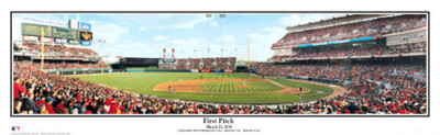 Cincinnati Reds Great American Ballpark Unframed Panoramic Poster #2027