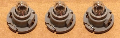 Dodge Ram Dakota Set of 3 Bulbs Heater A/c Climate Control Dash Light Bulb Kit