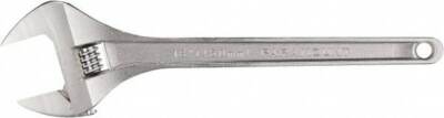 Paramount 24 Inch Adjustable Wrench, 2-3/4'' Jaw Capacity, Chrome Vanadium Steel