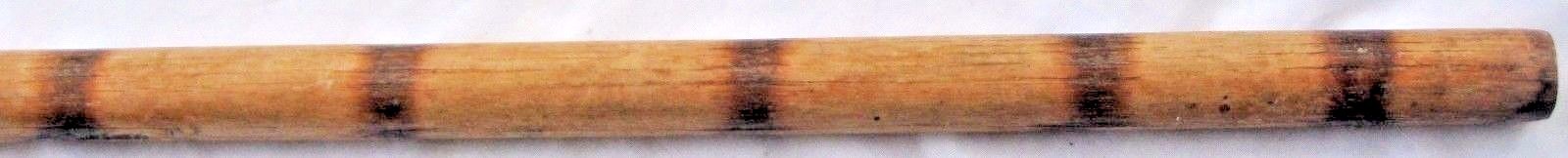 NUTRENA FEEDS BENNETT IOWA BENNETT GRAIN COMPANY VINTAGE WOODEN CANE ADVERTISING