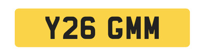 Private Personalised Cherished Number Plate GMM GEM GEMMA  GMM