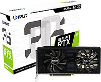 Palit NE63060019K9-190AD - GeForce RTX 3060 - 12 GB - GDDR6 - 192 Bit
